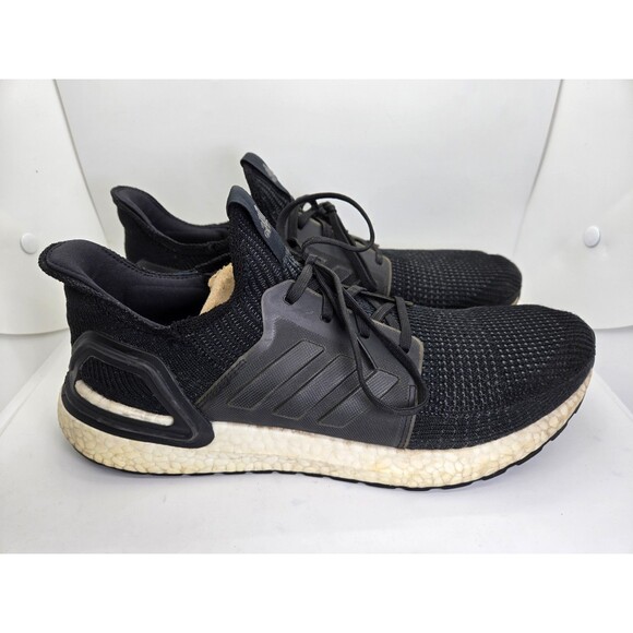 adidas Other - Adidas UltraBoost 19 Shoes Men's 12 Core Black Running Athletic Workout Sneakers